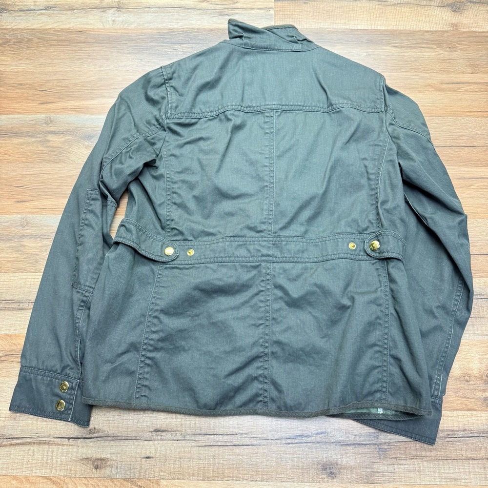 J. Crew green size M Military Field Coat with Structured Silhouette - Picture 5 of 10